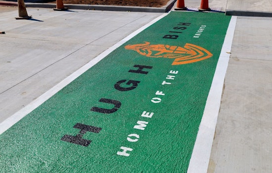 Lawton's Hugh Bish Elementary Celebrates A Vibrant New Safety Crosswalk