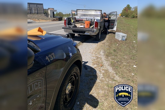 Lebanon Police Arrest Wanted Antioch Man, Recover Stolen Handgun and Truck During Traffic Stop