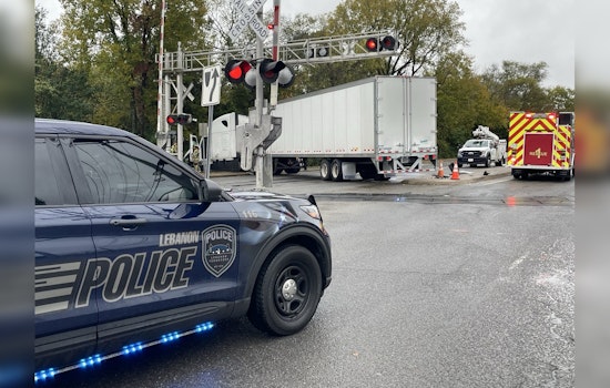 Lebanon Traffic Alert, Lane Closures on S. Hartman Dr. Following Non-Injury Collision