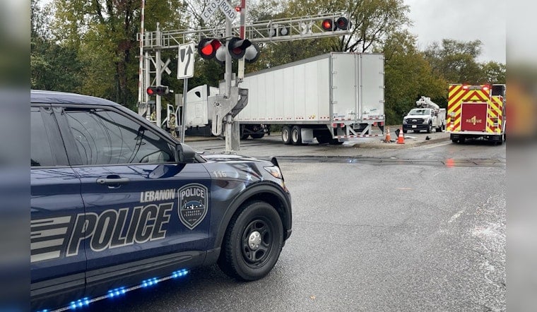 Lebanon Traffic Alert, Lane Closures on S. Hartman Dr. Following Non-Injury Collision