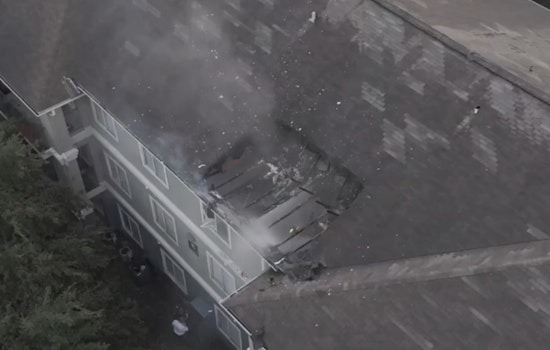 Lightning Strike Suspected in Atascocita Apartment Complex Fire, No Injuries Reported