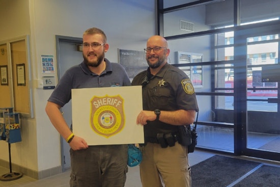 Local Artist Collin Inspires Healing in Waukesha County with Artistic Tribute to Sheriff's Department