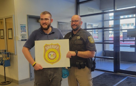 Local Artist Collin Inspires Healing in Waukesha County with Artistic Tribute to Sheriff's Department