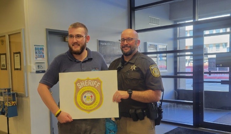 Local Artist Collin Inspires Healing in Waukesha County with Artistic Tribute to Sheriff's Department