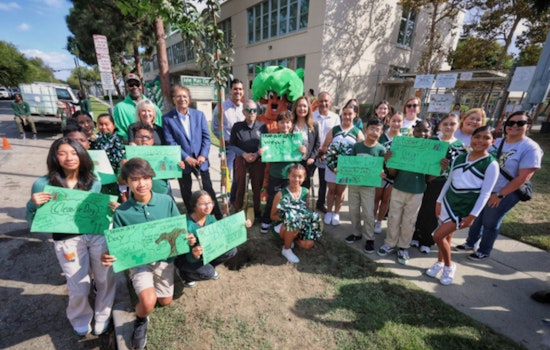 Long Beach Celebrates Clean Air Day with 21 New Trees at Muir Academy as Part of Westside Promise Initiative
