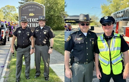 Lorain and Erie County Sheriffs Share Community Spirit at Ohio's Woollybear Festival