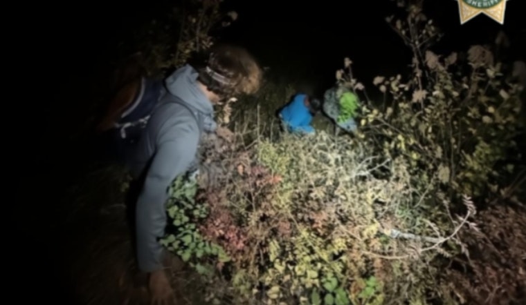 Lost Hikers Rescued by Green Hornets in Columbia River Gorge Overnight Operation