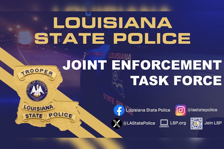 Louisiana Joint Enforcement Taskforce Arrests 22 in Crime Crackdown and Recovers Drugs Firearms and Runaway Juvenile