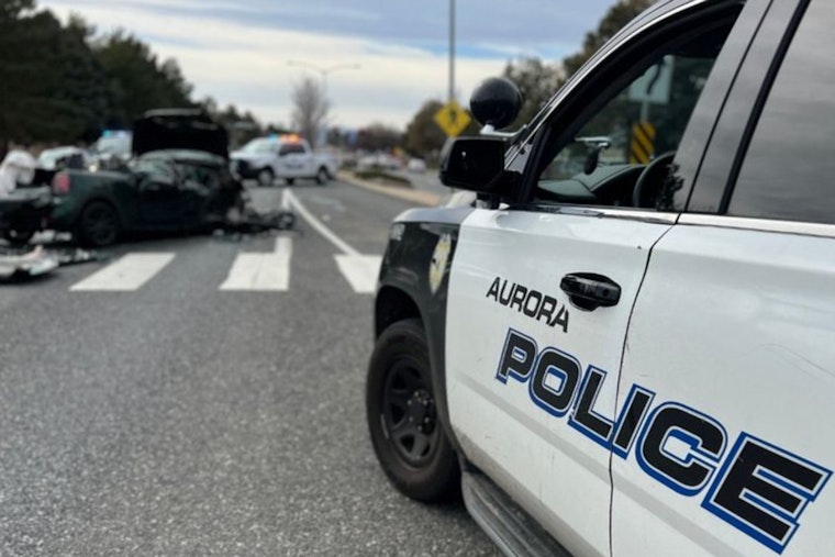 Major Motorcycle-Vehicle Collision on East 6th Avenue in Aurora Prompts Road Closure, Two Injured