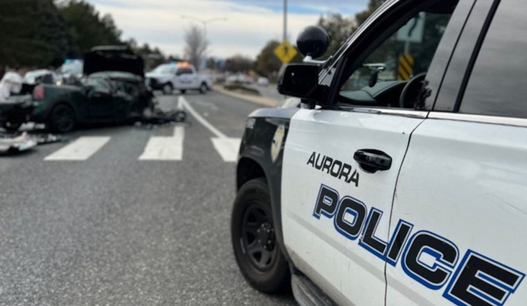 Major Motorcycle-Vehicle Collision on East 6th Avenue in Aurora Prompts Road Closure, Two Injured