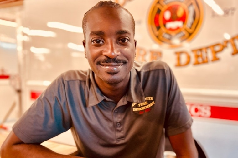 Malik Burkett Named Charlotte Fire Department's Civilian of the Year for 2025
