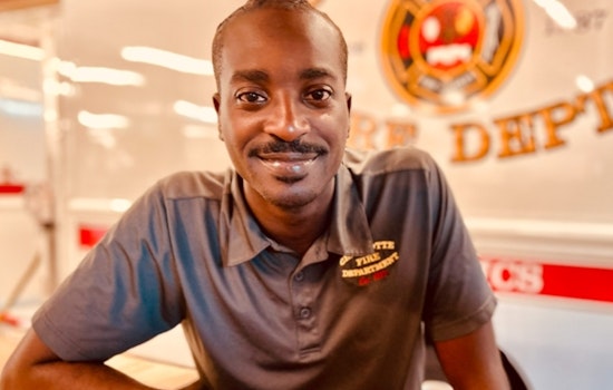 Malik Burkett Named Charlotte Fire Department's Civilian of the Year for 2025
