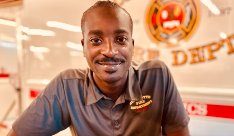 Malik Burkett Named Charlotte Fire Department's Civilian of the Year for 2025