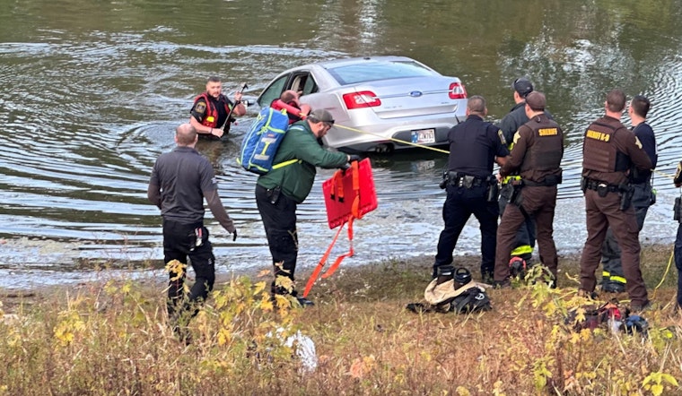 Man Rescued from Submerged Vehicle by First Responders in Columbus, Indiana Following Medical Episode