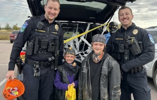 Mankato Police and Fire Departments Sweeten Halloween with Community Outreach at Trunk or Treat Events
