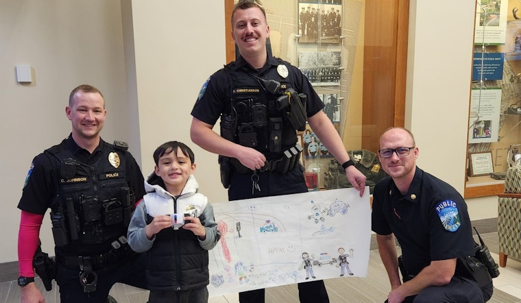 Mankato's Youngest Aspiring Officer Forms Bond with Local Police Through Heartfelt Gesture