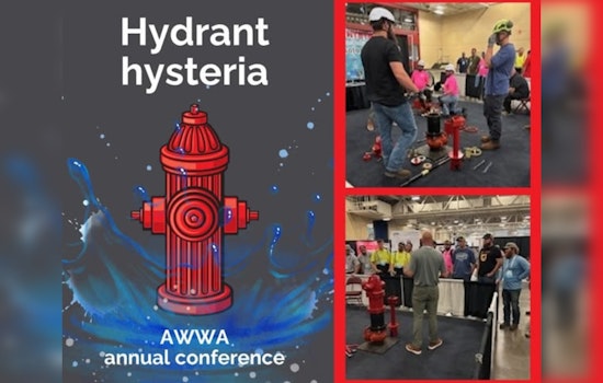 Maple Grove Duo Takes Third Place at AWWA Minnesota's Hydrant Hysteria Competition