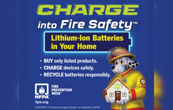 Maple Grove Fire-Rescue Teams Up with NFPA for Fire Prevention Week Focused on Lithium-Ion Battery Safety