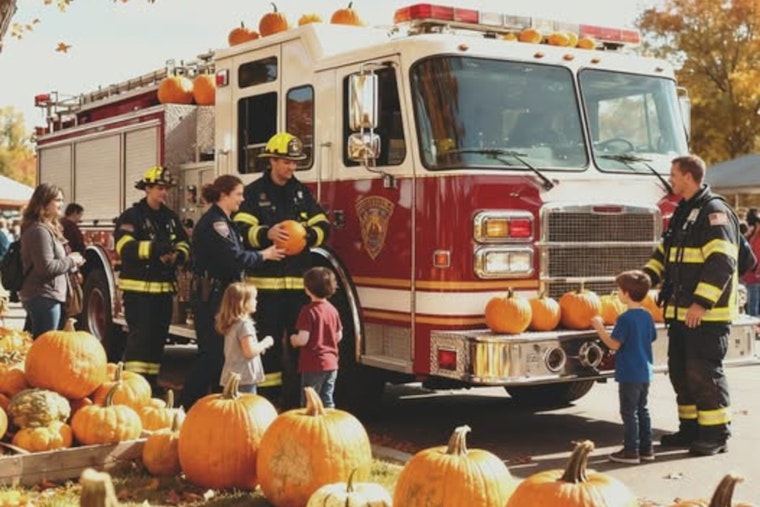 Maple Grove Firefighters to Delight Kids with Free Pumpkin Giveaway and Station Tours