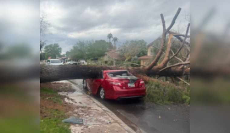Maricopa County Declares Emergency After Tempe Microburst, Seeks Federal Aid for Over 200 Damaged Homes