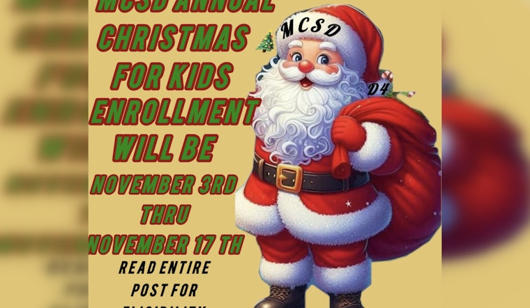 Marion County Sheriff's Department Launches Annual Christmas for Kids Program to Support Local Families