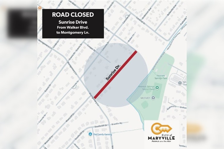 Maryville Residents Rejoice as Water Service Restored on Sunrise Dr After Main Break Repair