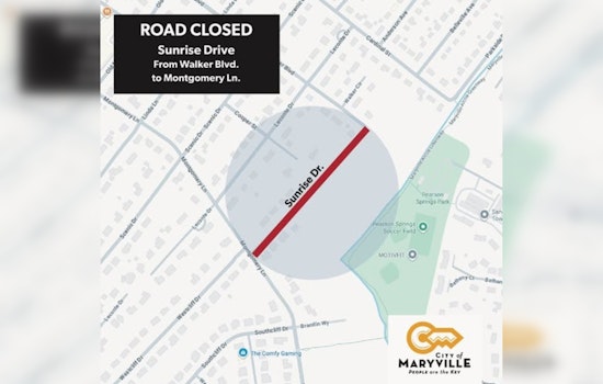 Maryville Residents Rejoice as Water Service Restored on Sunrise Dr After Main Break Repair