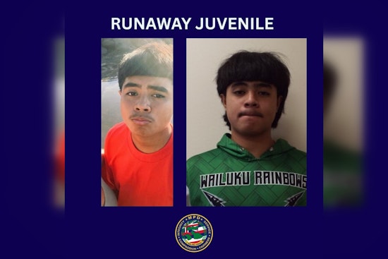 Maui Police Seek Community Help to Find Repeat Runaway Teen Noah Aliksa in Lahaina