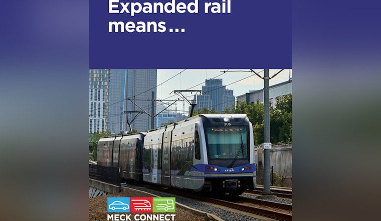 Meck Connect Initiative Set to Transform Transportation in Mecklenburg County with Expansive Rail and Road Developments