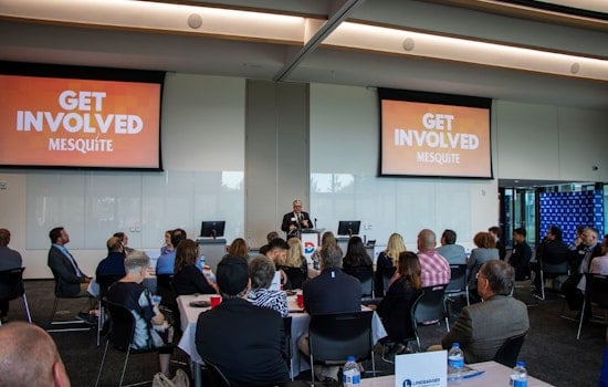 Mesquite Mayor Dan Alemán Jr. Touts City's Progress in Youth Engagement and Economic Growth at Chamber Luncheon