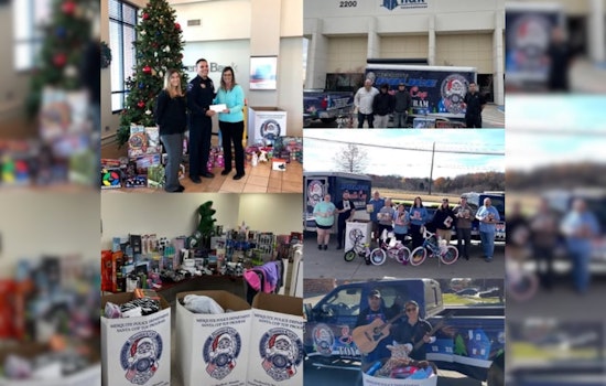Mesquite Police Department Champions Holiday Giving with Santa Cop Toy Drive