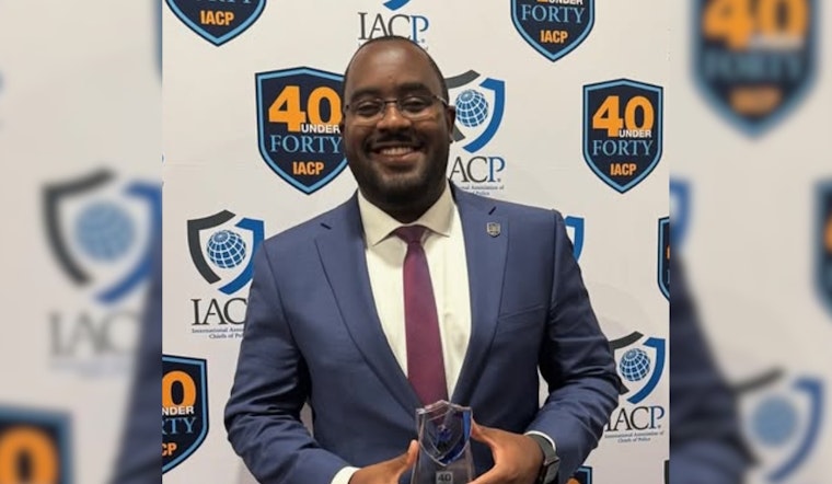 Mesquite Police Lieutenant CJ Phillip Honored in "40 Under 40" by International Chiefs of Police Association
