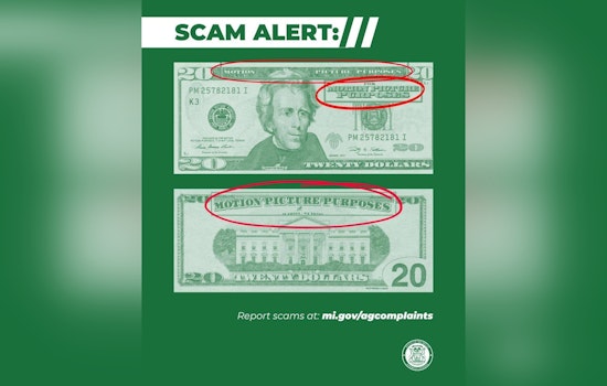 Michigan Attorney General Dana Nessel Alerts Public to Prop Money Scams on Online Sales Platforms