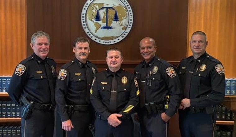 Midlothian Police Sergeant Graduates from Prestigious Law Enforcement