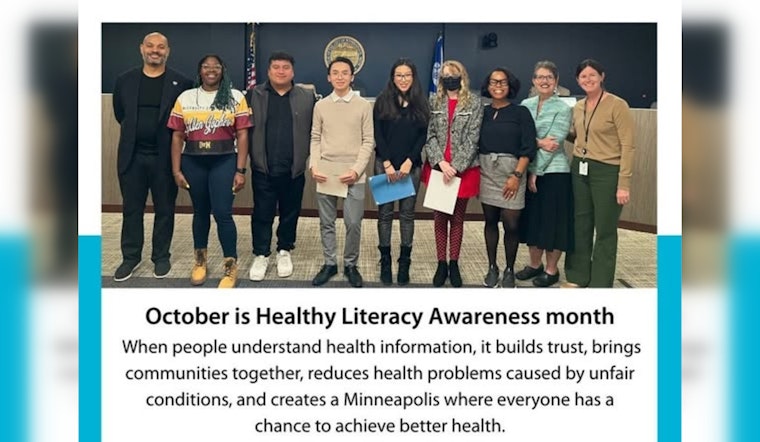 Minneapolis Designates October as Health Literacy Month to Enhance Accessibility and Understanding in Health Care