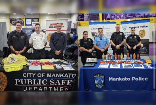 Minnesota State University Mankato Hosts Career Expo Featuring Police and Fire Department Recruitment