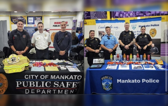 Minnesota State University Mankato Hosts Career Expo Featuring Police and Fire Department Recruitment