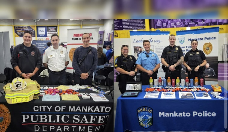 Minnesota State University Mankato Hosts Career Expo Featuring Police and Fire Department Recruitment