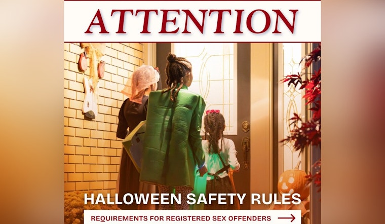 Missouri Attorney General Reminds Sex Offenders of Halloween Safety Rules and Urges the Public to Stay Vigilant and Check the Registry