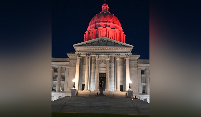 Missouri Capitol Dome Glows Red to Honor Fallen Firefighters as Governor Kehoe Declares Fire Service Memorial Day