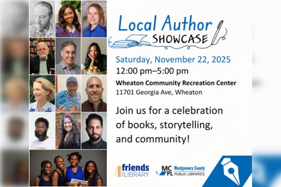 Montgomery County Public Libraries Hosts Inaugural Local Author Showcase in Wheaton