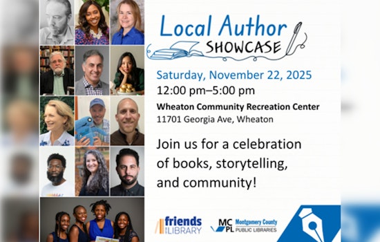 Montgomery County Public Libraries Hosts Inaugural Local Author Showcase in Wheaton