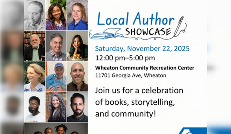 Montgomery County Public Libraries Hosts Inaugural Local Author Showcase in Wheaton