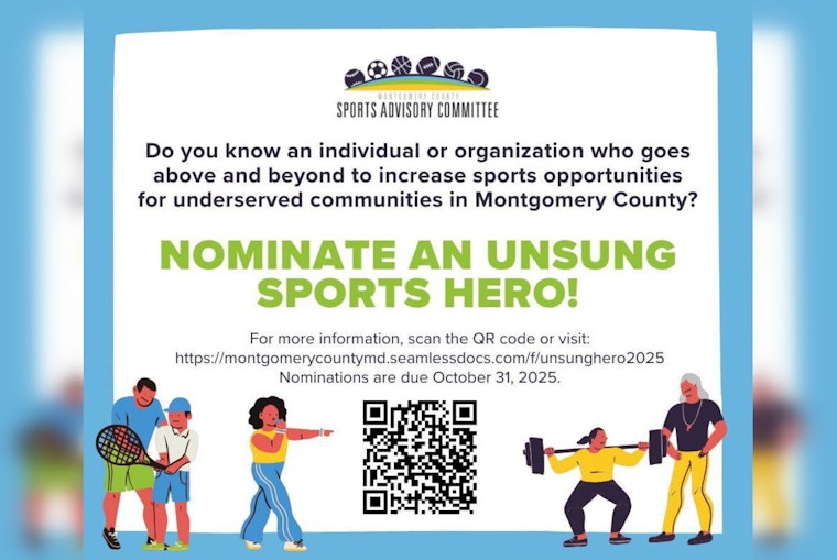 Montgomery County Seeks Nominations for Unsung Sports Hero Award, Celebrating Local Athletic Champions