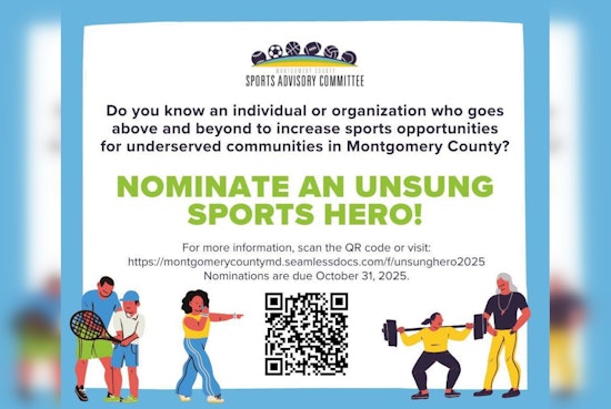Montgomery County Seeks Nominations for Unsung Sports Hero Award, Celebrating Local Athletic Champions