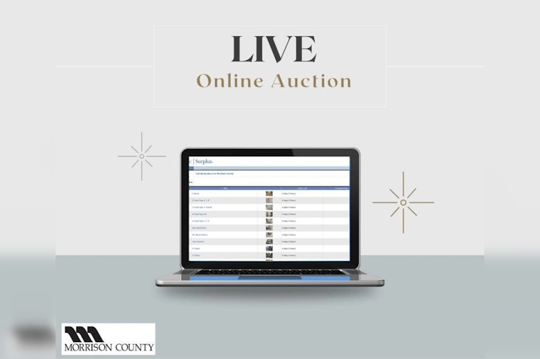 Morrison County Sparks Bidding Excitement with Official Live Auction of Unique Finds and Practical Tools