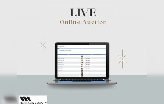 Morrison County Sparks Bidding Excitement with Official Live Auction of Unique Finds and Practical Tools