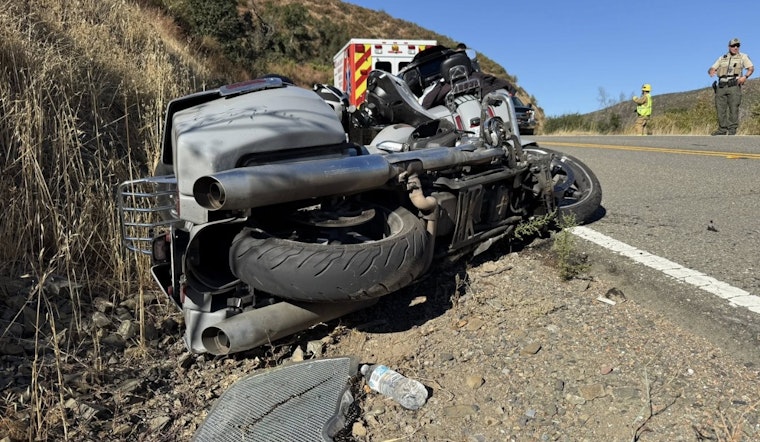 Motorcyclist Airlifted to Hospital after Single-Vehicle Accident in Napa County