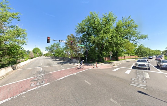 Motorist and Motorcyclist Involved in Serious Crash at Denver's 1st and Downing Intersection, Traffic Disruptions Ensue