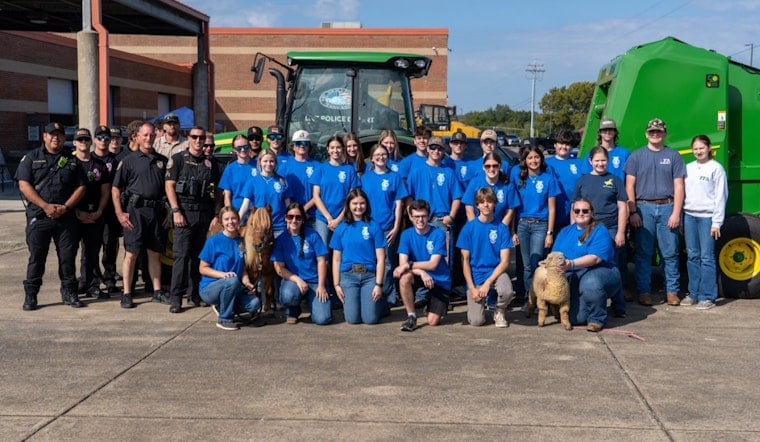 Mt. Juliet High School Celebrates Agriculture: Students and Police Connect at Enriching Ag Day Event